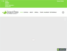 Tablet Screenshot of islandprep.com